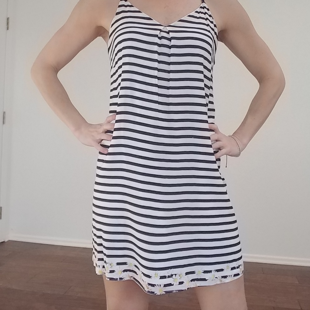 Esley Striped Strappy Dress